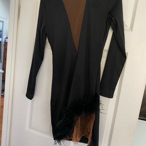 All Black Party Dress